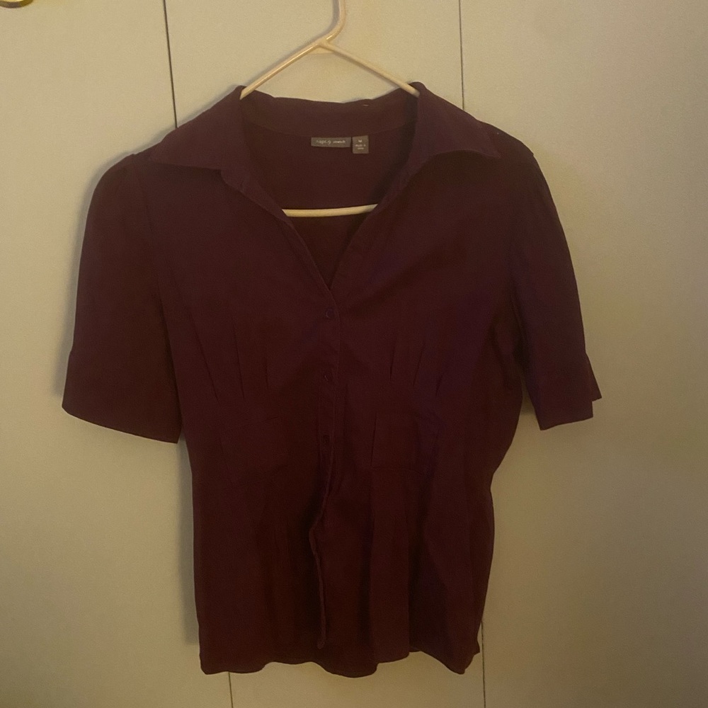 Purple button down - Picture 2 of 3